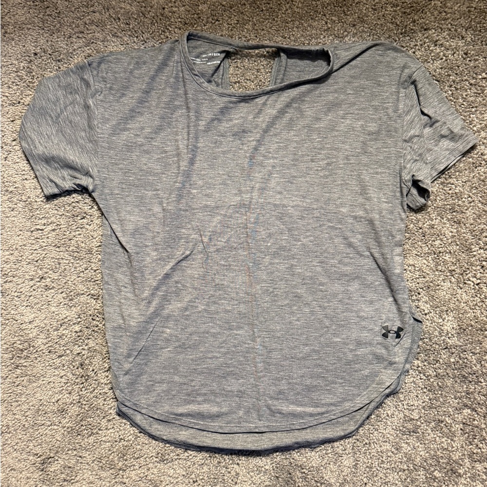 Under Armour Gray Short Sleeve Tee
